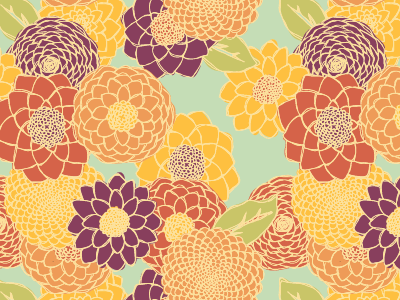 Flower pattern flower illustration pattern