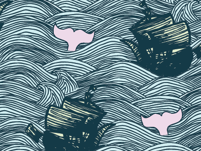 Jonah illustration patterns ship