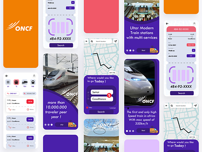 Train Transport app (ONCF) Redesign