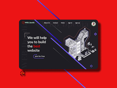 UI Design of Portfolio