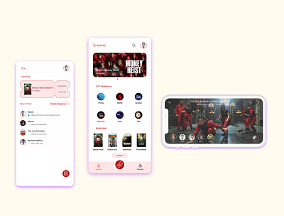 STREMAX-watch the online streaming content with your friends. productdesign ui uiuxdesign userexperience ux