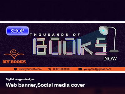 Web banner, Web cover digital image illustration social media post ui vector web app web banner web banner ad web cover website design