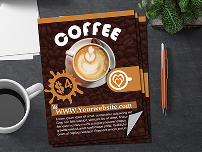 Flyer Design adobe beans brand identity broucher coffee cover design flyer graphic design illustrator magazine photoshop printing product vector