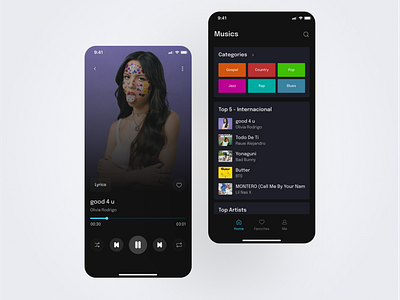 Daily UI Challenge 009 - Music Player