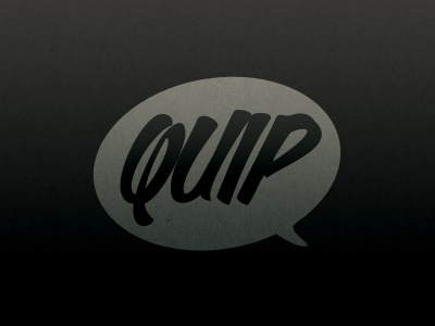 Quip logo wordmark