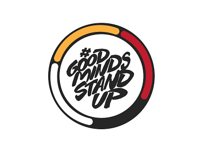 #goodmindsstandup branding campaign identity design logo