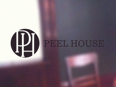 Peel House logo wordmark