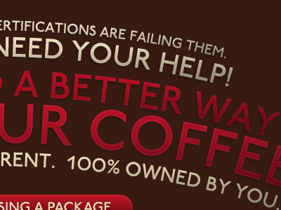 New feature for Ethical Coffee Chain