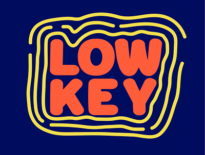 LOW KEY branding design experimental illustration layout lettering logo poster design typography vector