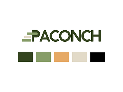 Paconch logo adobe illustrator brand design brand identity branding design icon illustrator logo packaging design typography ui vector