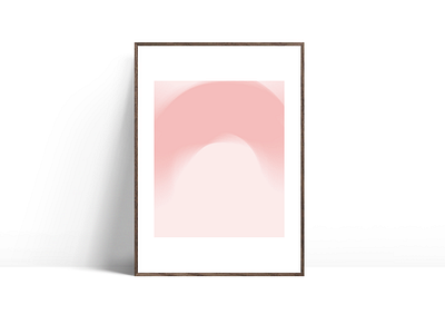 Untitled abstract art frame poster