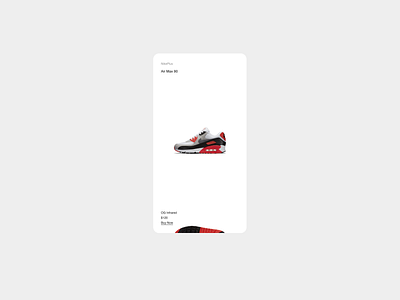 Infrared air max app design infrared mobile nike shopping