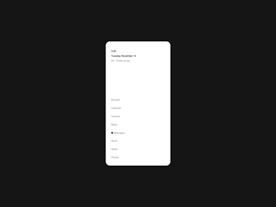 Unbranded android app design ios minimal mobile operating system os ui