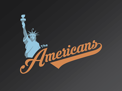 The Americans logo concept