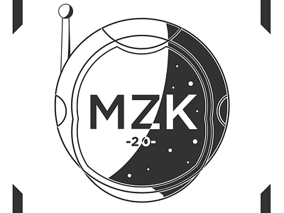 Mzk astronaut logo
