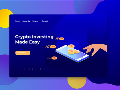 Crypto Currency Landing Page