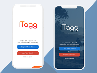 ITagg - Dating app design concept app design inspiration ios itagg mobile app ui ui design ux ux design wire frame
