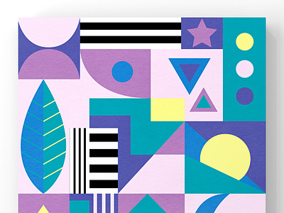 Abstract geometric shapes illustration