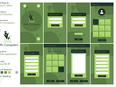 UI design uiux design illustrator