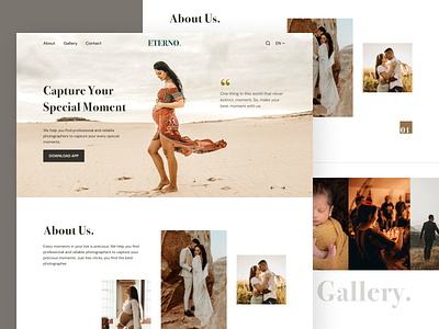 Photography Landing Page