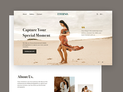 Photography Landing Page