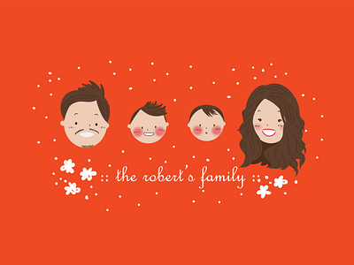 Custom Family Portrait Illustration