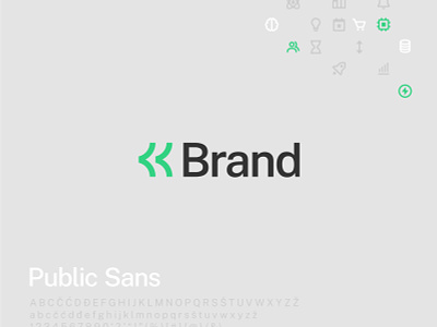 Brand Brand brand brand identity branding branding design icons identity logo logo design mark public sans