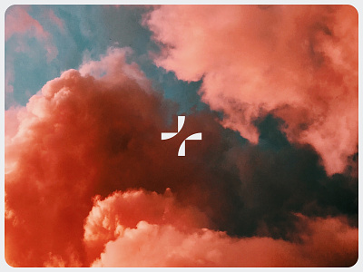 Renew | Lent 2022 — Logo Mark church clouds cross god jesus lent logo