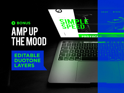 Moody Detail Device Mocks duotone focus high resolution iphone macbook mock moody screen smart objects tablet ui ux