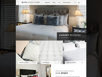 Bedding Store bedding decor ecommerce responsive shopping volusion web website