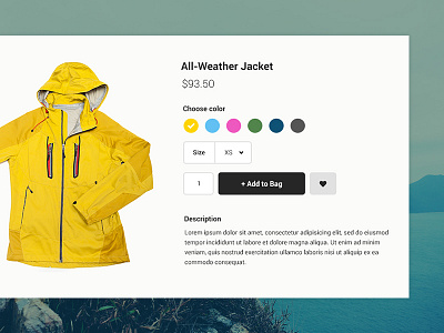 Store UI ecommerce outdoor product shopping ui volusion