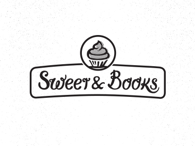 Sweet & Books v1 all arts blog books design literature logo one recipes sweets web