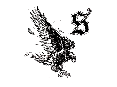 Supervivencia #2 acecho cazador design eagel hunter illustration solo survivor team