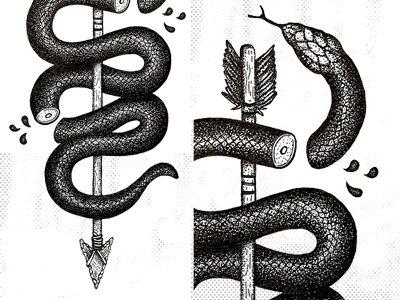 SNAKE Details art design dotwork illustration newcollection snake stippling