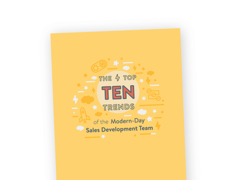 Top Ten Trends Cover collage lightning bolt lightning gears rocket ten icons yellow sigstr ebook book cover