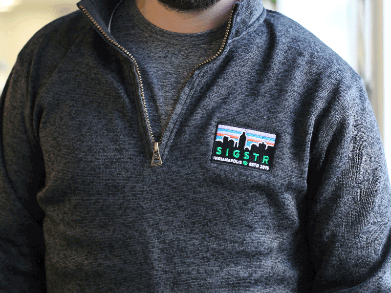 Sigstr Patch green indianapolis indy patagonia patagonia patch sigstr skyline