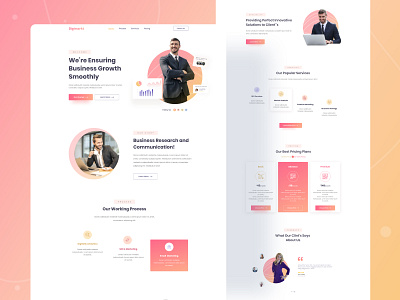 Digital Marketing Agency Landing Page Exploration