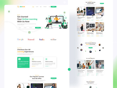 Online Education Website || Landing Page Exploration