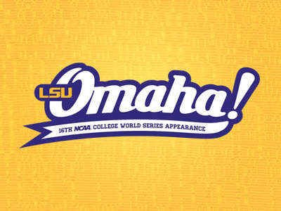 LSU Omaha! baseball baton rouge college world series cws geauxmaha louisiana lsu national champion ncaa nebraska omaha sports tigers