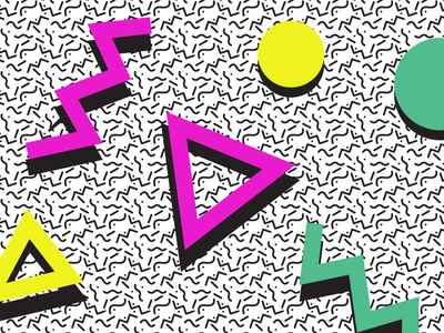 80s Pattern by Eli Fitch - Dribbble