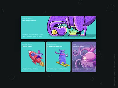 New Koek cards! agency website app branding cards cards ui digital illustration illustration ui webapp website