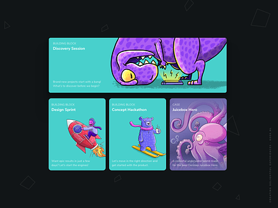 New Koek cards! agency website app branding cards cards ui digital illustration illustration ui webapp website