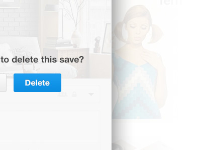 Delete box button delete design designspiration modal overlay shadow ui