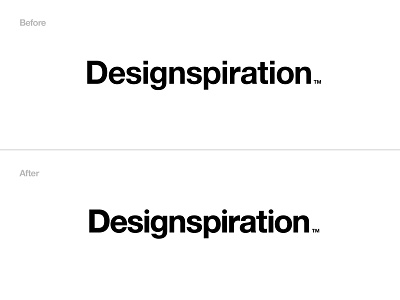Designspiration Logo Gets a Bit Heavier branding designspiration identity logo redesign vector