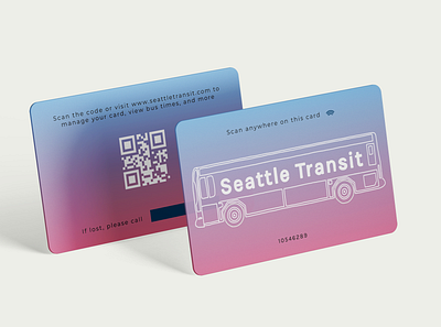 Mockup of bus card branding busapp card card design colors design figma