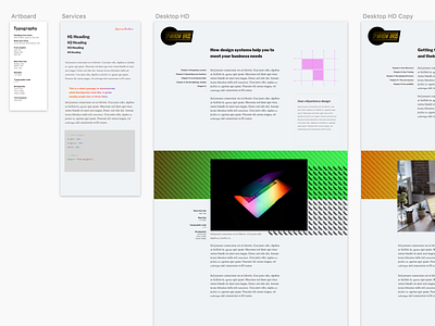 CSS Grid layout design gradients typography web