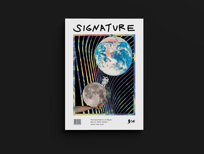 Signature Magazine app branding design icon illustraion logo ui ux vector website