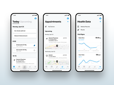 Healthcare iPhone app for Patients