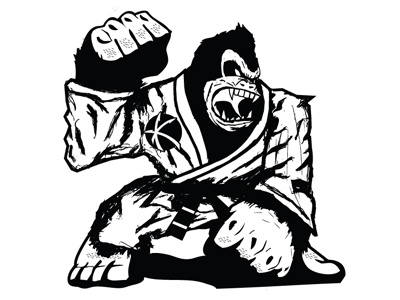 King Kong BJJ | Logo bjj design designer graphic design identity logo logos martial arts