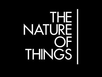 The Nature of Things | Re-Brand | Logo Identity design graphic design identity logo